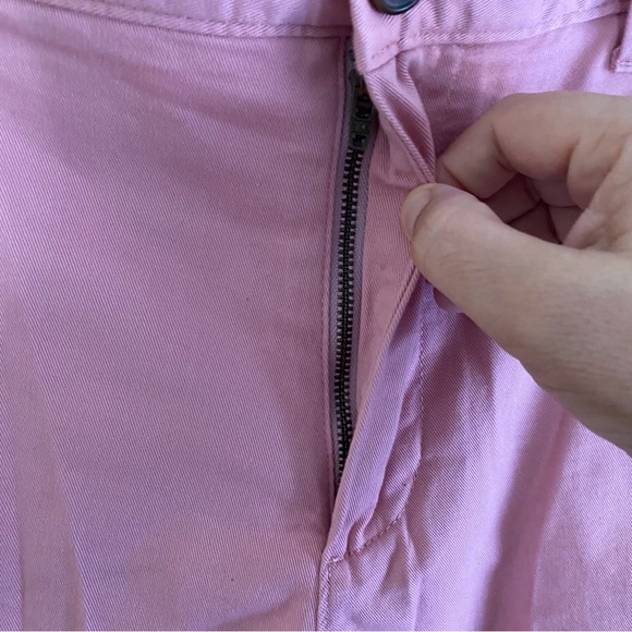 J.Crew Pink 7" Flex Chino Shorts Size 34 Flat Front Cotton Summer Casual Preppy - Picture 6 of 14